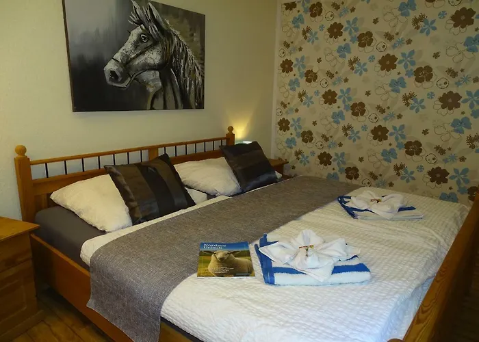 Wohlfuehlurlaub Auf Dem Reit- Und Goldberg Apartman Leezdorf